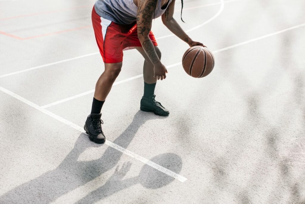 Can You Take Two Steps Before Dribbling In Basketball? The Whistle Line